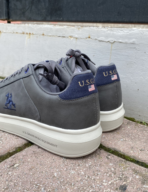 US GRAND POLO ανδρικά γκρι casual sneakers GPM528301G