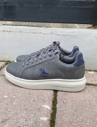 US GRAND POLO ανδρικά γκρι casual sneakers GPM528301G