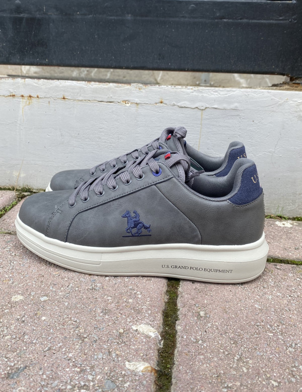 US GRAND POLO ανδρικά γκρι casual sneakers GPM528301G