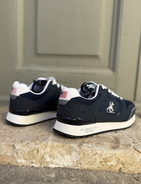 U.S. Grand Polo ανδρικά μπλε navy παπούτσια GPM12180