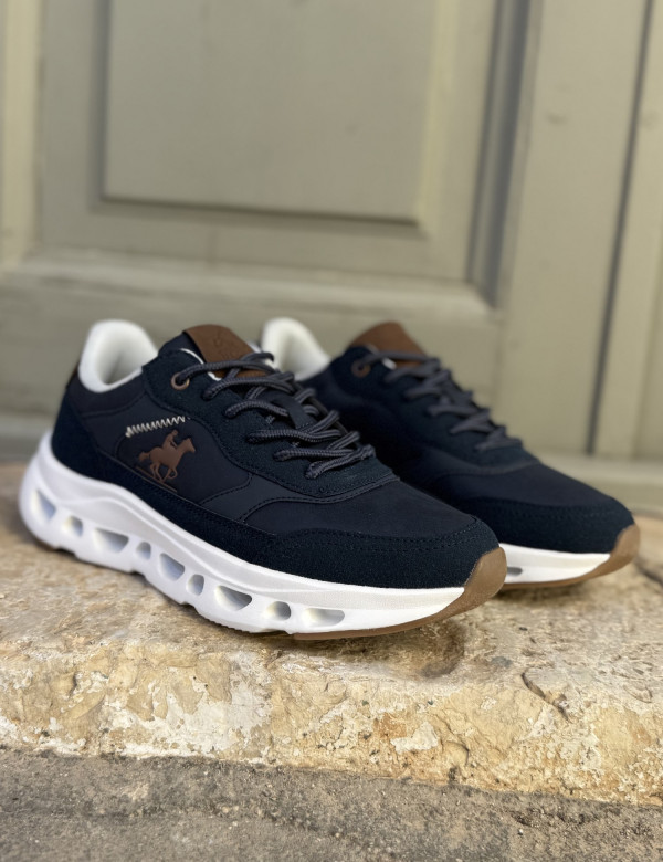 U.S. Grand Polo ανδρικά μπλε navy casual sneakers GPM45700