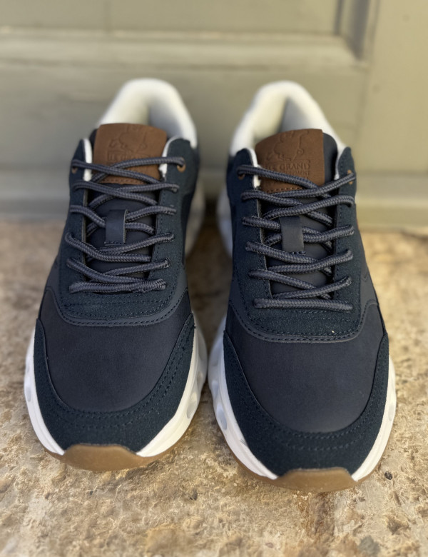 U.S. Grand Polo ανδρικά μπλε navy casual sneakers GPM45700