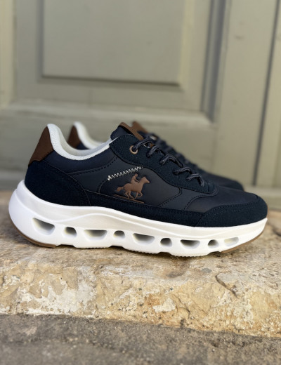 U.S. Grand Polo ανδρικά μπλε navy casual sneakers GPM45700