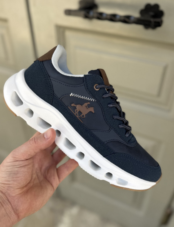 U.S. Grand Polo ανδρικά μπλε navy casual sneakers GPM45700