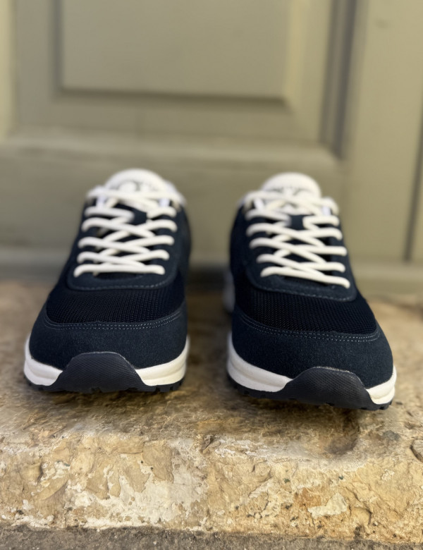 Carrera ανδρικά μπλε navy casual sneakers CAM53201
