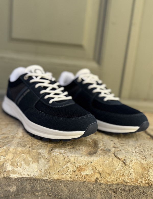 Carrera ανδρικά μπλε navy casual sneakers CAM53201