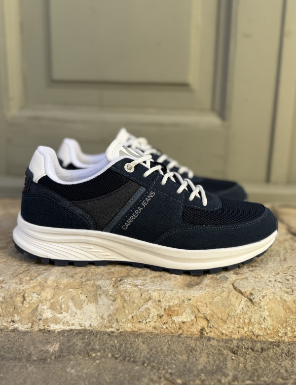 Carrera ανδρικά μπλε navy casual sneakers CAM53201