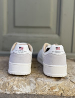U.S. Grand Polo λευκά ανδρικά casual sneakers GPM23250