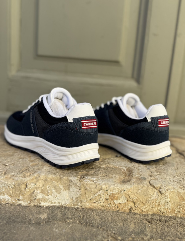 Carrera ανδρικά μπλε navy casual sneakers CAM53201