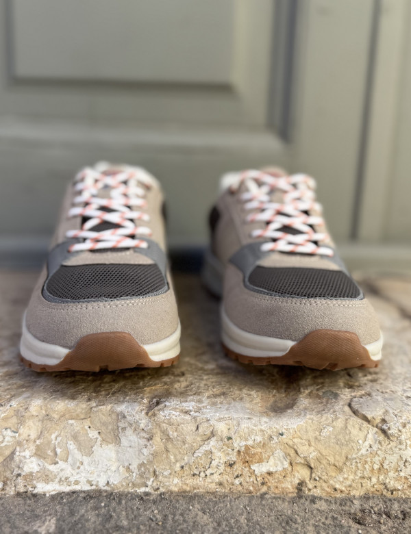 Carrera ανδρικά μπεζ casual sneakers CAM53200