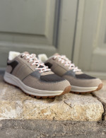 Carrera ανδρικά μπεζ casual sneakers CAM53200