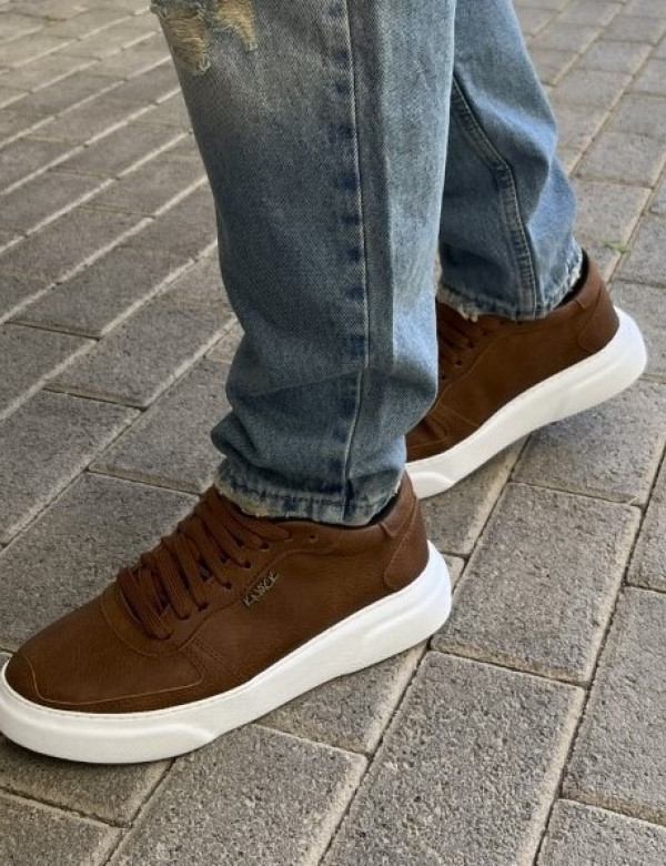 Ανδρικά κάμελ Casual Sneakers δίσολα 2222020