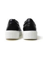 Ανδρικά ασπρόμαυρα Sneakers ανάγλυφο σχέδιο CH017