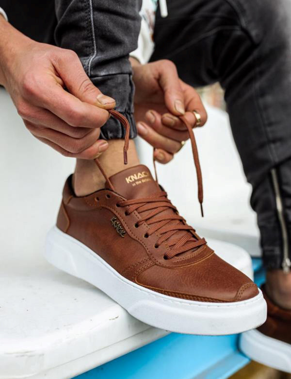 Ανδρικά κάμελ Casual Sneakers δίσολα 2222020