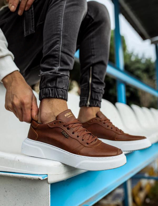 Ανδρικά κάμελ Casual Sneakers δίσολα 2222020