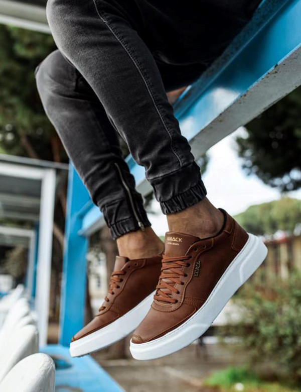 Ανδρικά κάμελ Casual Sneakers δίσολα 2222020