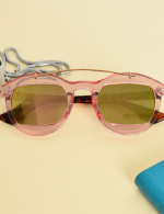 Γυναικεία γυαλιά ηλίου cat eye μπρονζέ Luxury S1367