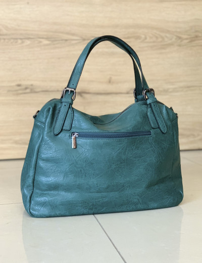 Γυναικεία πράσινη τσάντα ώμου 8040341G