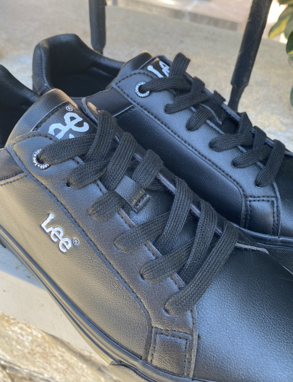 Lee ανδρικά μαύρα casual sneakers 50261024