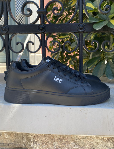 Lee ανδρικά μαύρα casual sneakers 50261026