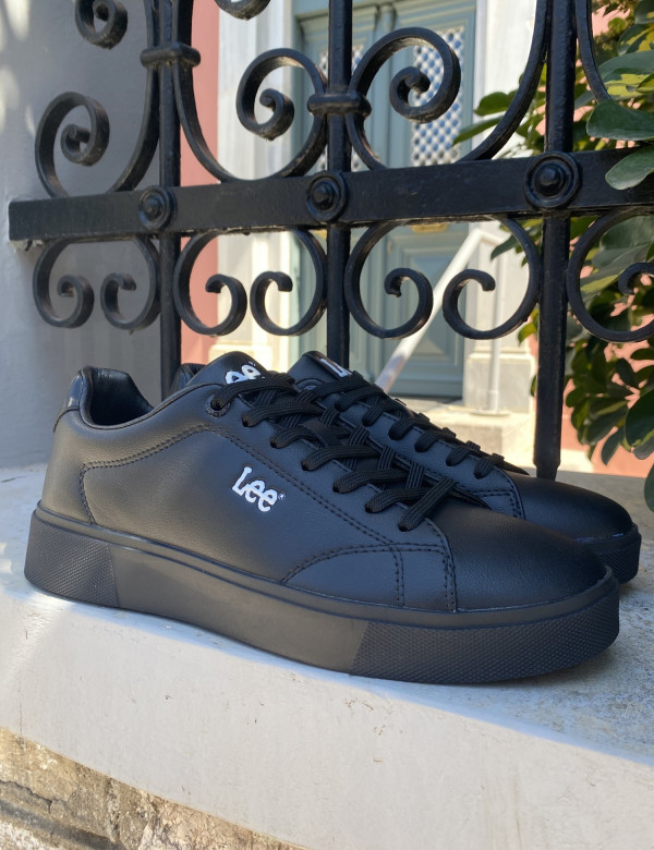Lee ανδρικά μαύρα casual sneakers 50261026