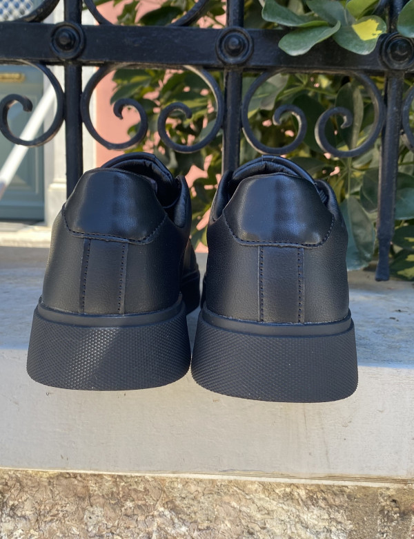Lee ανδρικά μαύρα casual sneakers 50261026