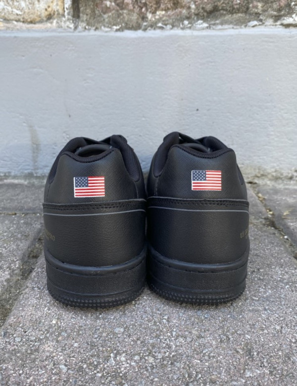 Us Grand Polo ανδρικά μαύρα casual sneakers GPM524705