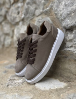 Ανδρικά πούρο δερμάτινα casual sneakers HG175544P