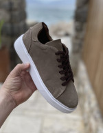 Ανδρικά πούρο δερμάτινα casual sneakers HG175544P