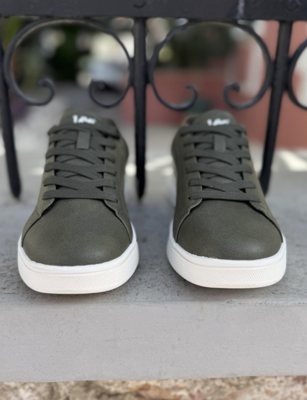 Lee ανδρικά λαδί casual sneakers 5026303499B
