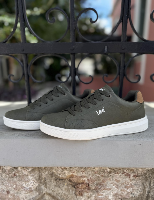 Lee ανδρικά λαδί casual sneakers 5026303499B