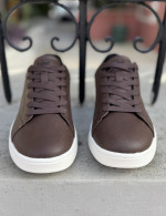 Lee ανδρικά καφέ casual sneakers 5026303434B
