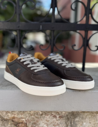 U.S. Grand Polo καφέ ανδρικά casual sneakers GPM23955