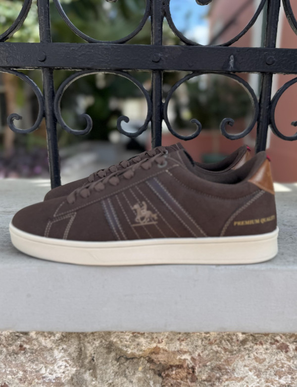 U.S. Grand Polo καφέ ανδρικά casual sneakers GPM23206K