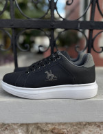 US GRAND POLO ανδρικά μαύρα casual sneakers GPM21135M