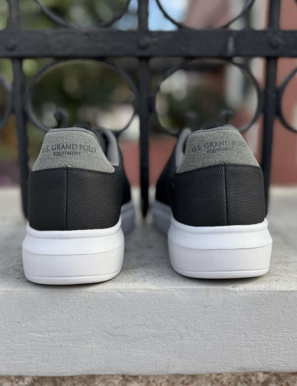 US GRAND POLO ανδρικά μαύρα casual sneakers GPM21135M