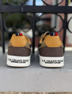 U.S. Grand Polo καφέ ανδρικά casual sneakers GPM23955
