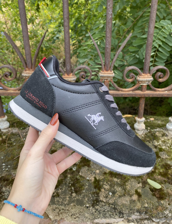 Us Grand Polo μαύρα ανδρικά casual sneakers GPM423001