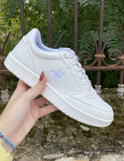 Us Grand Polo λευκά ανδρικά casual sneakers GPM428230