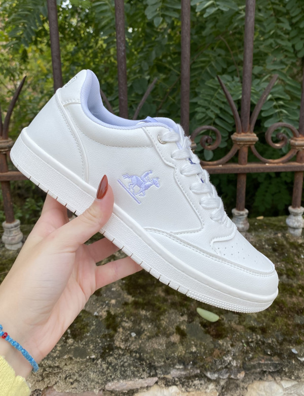 Us Grand Polo λευκά ανδρικά casual sneakers GPM428230