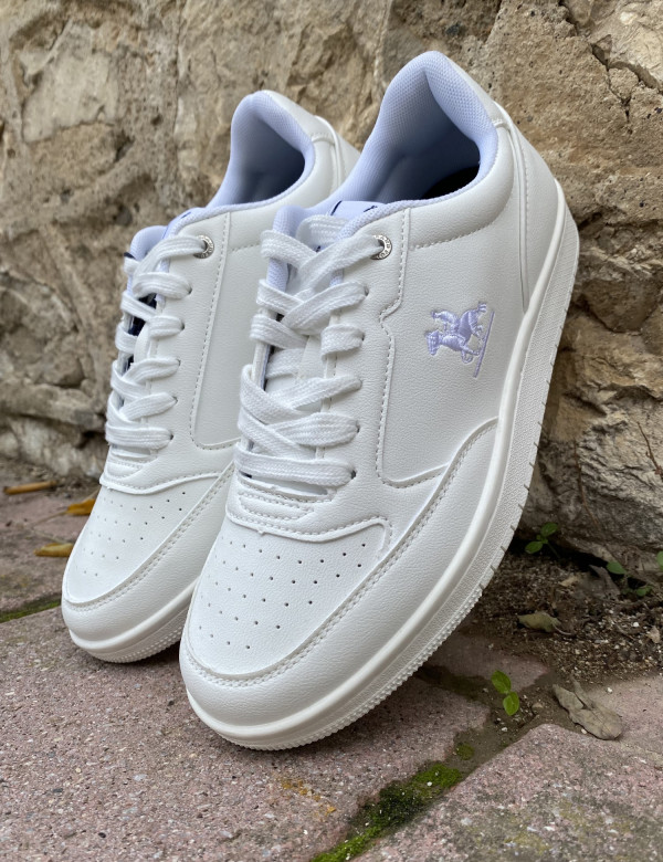 Us Grand Polo λευκά ανδρικά casual sneakers GPM428230