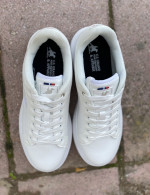 US GRAND POLO ανδρικά λευκά casual sneakers GPM21136