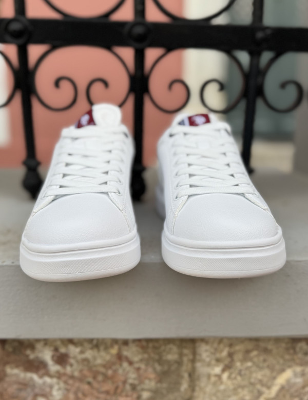 U.S. Polo Assn. ανδρικά λευκά casual sneakers CODY013WHIDBL14