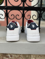 U.S. Polo Assn. ανδρικά λευκά casual sneakers CODY013WHIDBL14