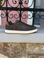 Wrangler αντρικά καφέ sneakers 2025300634B
