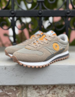 Refresh αντρικά λαδί sneakers με ύφασμα 175515L