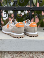 Refresh αντρικά μπεζ sneakers με ύφασμα 175515