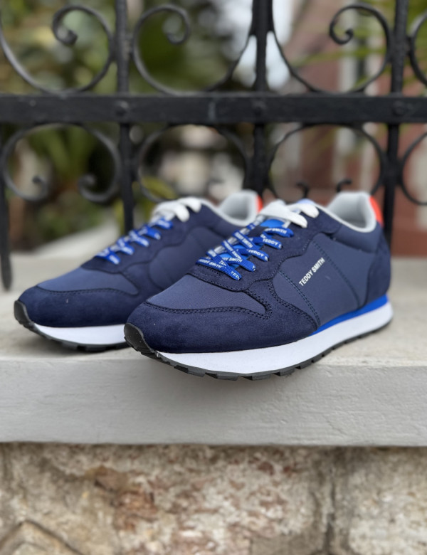 Teddy Smith ανδρικά μπλε sneakers 120162