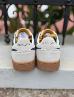 Teddy Smith ανδρικά μπλε sneakers με κίτρινες λεπτομέρειες 120595B