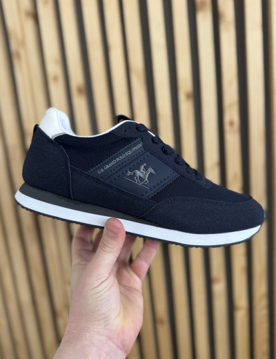 Us Grand Polo μπλε navy ανδρικά casual sneakers GPM12160Ν